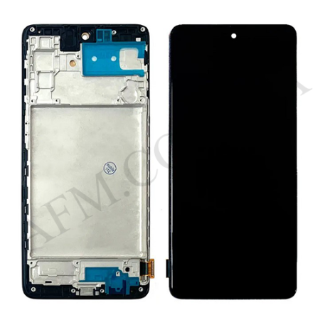 Дисплей Samsung M515F Galaxy M51 INCELL чорний + рамка