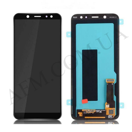 Дисплей Samsung A600F Galaxy A6 2018 INCELL чорний