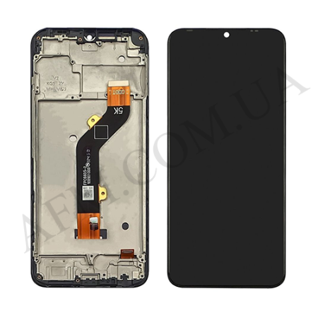 Дисплей Tecno Spark 8C (KG5K) чорний + рамка