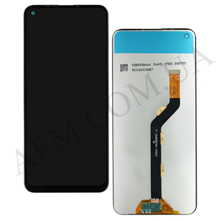 Дисплей Tecno Spark 5/ Spark 5 Pro (KD7)/ Camon 15/ Camon 15 Air чорний оригінал в упаковці