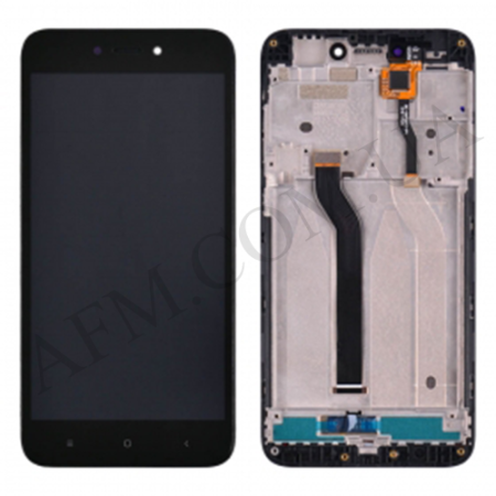 Дисплей Xiaomi Redmi 5A чорний + рамка