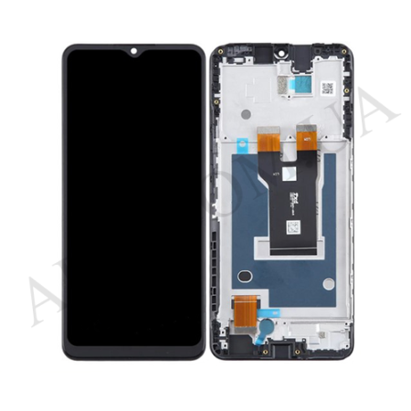 Дисплей ZTE Blade A73 5G чорний + рамка!