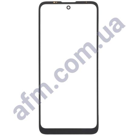 Скло екрану Motorola XT2159 Moto E40/ XT2158-6 Moto E30 чорне + OCA плівка