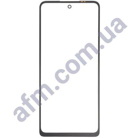 Скло екрану Motorola XT2175-1 Moto G200 5G/ XT2175-2 Edge S30 чорне + OCA плівка