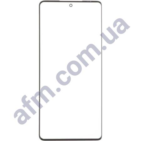 Скло екрану Motorola XT2429 Edge 50 Fusion чорне + OCA плівка
