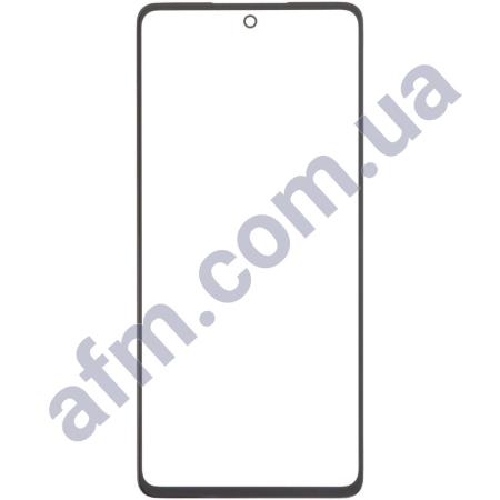 Скло екрану Samsung A525 Galaxy A52 чорне + OCA плівка