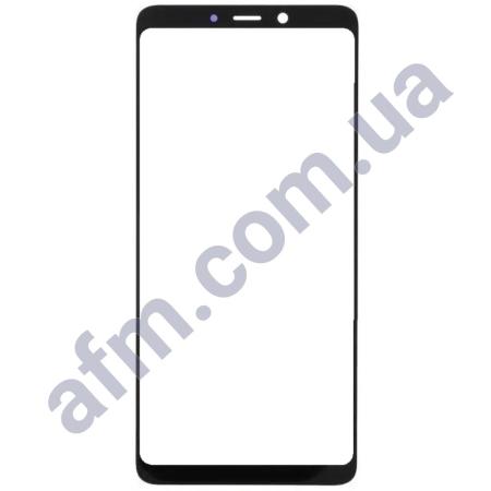 Скло екрану Samsung A920 Galaxy A9 2018 чорне + OCA плівка!