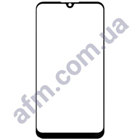 Скло екрану ZTE Blade A35/ A55 чорне + OCA плівка