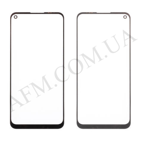 Скло екрану ZTE Blade V2020 5G чорне + OCA плівка!