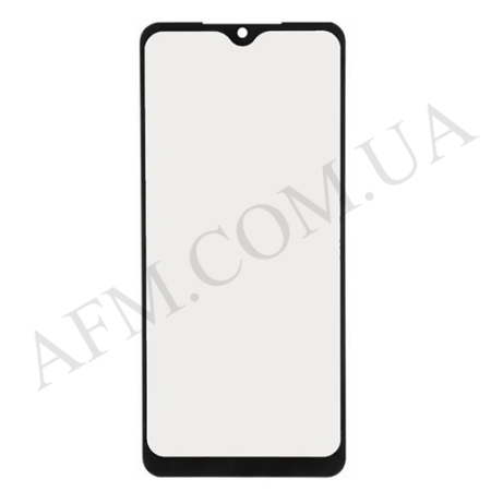 Стекло экрана Nokia 2.4 чёрное + OCA плёнка