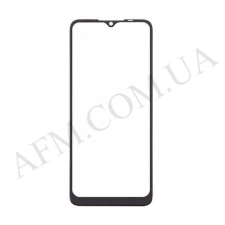 Скло екрану Nokia G22 чорне + OCA плівка