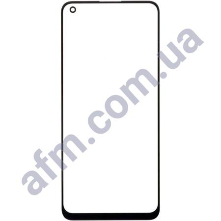 Скло екрану Oppo A74 (4G)/ A94/ Reno 5 Lite/ Realme 7 Pro/ Realme 8/ 8 Pro чорне + OCA плівка