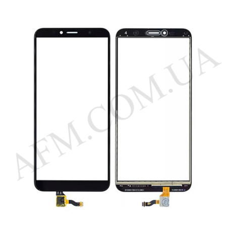 Сенсор Huawei Honor 7A Pro 5.7"/ 7C 5.7"/ Y6 2018/ Y6 Prime 2018 чёрный + OCA плёнка