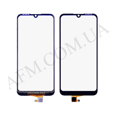 Сенсор Huawei Y6 2019/ Y6 Pro 2019/ Y6s 2019/  Honor 8A/ 8A Pro чёрный + OCA плёнка