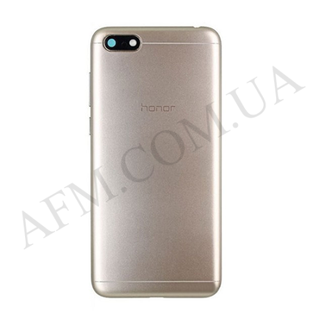 Задня кришка Huawei Honor 7A 5.45"/ Honor 7S/ Honor Play 7 золота + Скло камери!