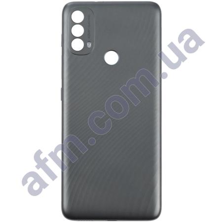 Задня кришка Motorola XT2159 Moto E40 сіра Carbon Grey