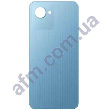 Задня кришка Realme C30s блакитна Stripe Blue