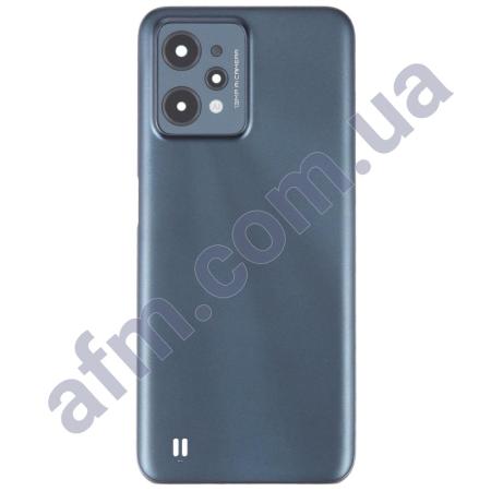 Задня кришка Realme C31 зелена Dark Green + Скло камери