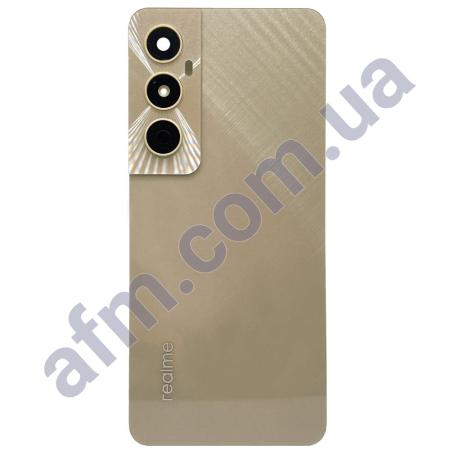 Задня кришка Realme C65 золота + Скло камери