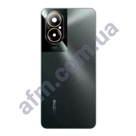 Задня кришка Realme C67 4G чорна + Скло камери