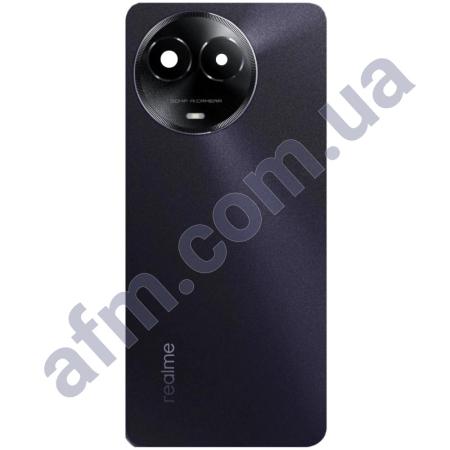 Задня кришка Realme C67 5G чорна + Скло камери