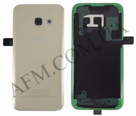 Задня кришка Samsung A720F Galaxy A7 2017 золота Gold Sand