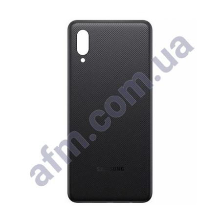 Задня кришка Samsung A022 Galaxy A02 чорна Black
