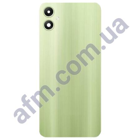 Задня кришка Samsung A055 Galaxy A05 зелена + Скло камери
