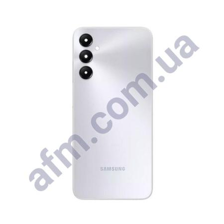 Задня кришка Samsung A057 Galaxy A05s срібна + Скло камери