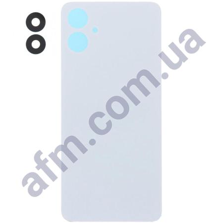 Задня кришка Samsung A066 Galaxy A06 5G сіра + Скло камери