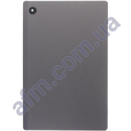 Задня кришка Samsung X200 Galaxy Tab A8 10.5/ X205 сіра + Скло камери