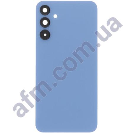 Задня кришка Samsung A155 Galaxy A15/ A156 синя + Скло камери