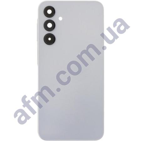 Задня кришка Samsung A165 Galaxy A16 сіра + Скло камери