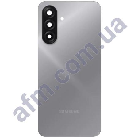 Задня кришка Samsung A175 Galaxy A17 4G сіра + Скло камери