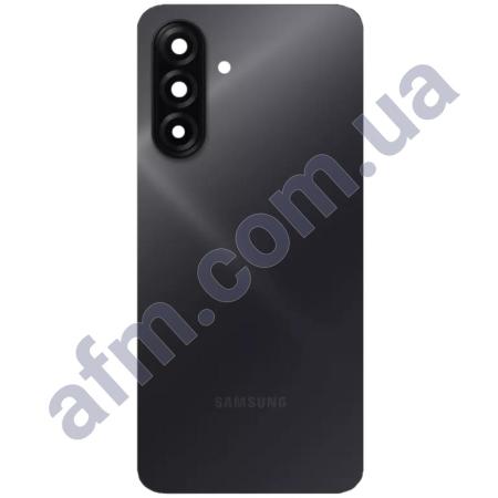 Задня кришка Samsung A175 Galaxy A17 4G чорна + Скло камери