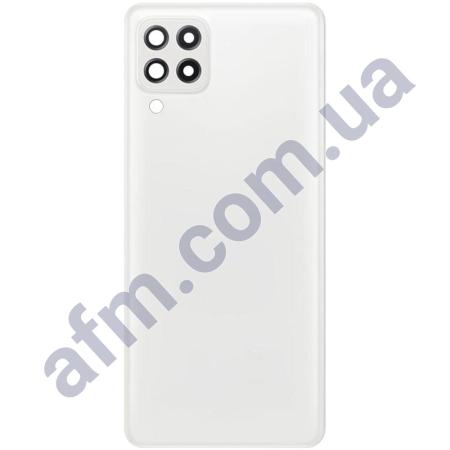 Задня кришка Samsung A225 Galaxy A22 4G біла White + Скло камери