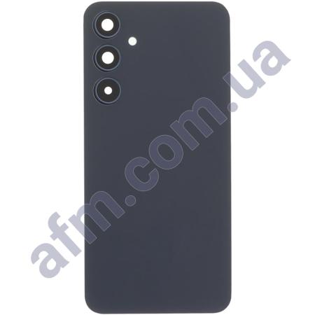 Задня кришка Samsung A356 Galaxy A35 Navy синя + Скло камери
