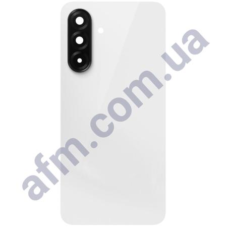 Задня кришка Samsung A366 Galaxy A36 біла + Скло камери