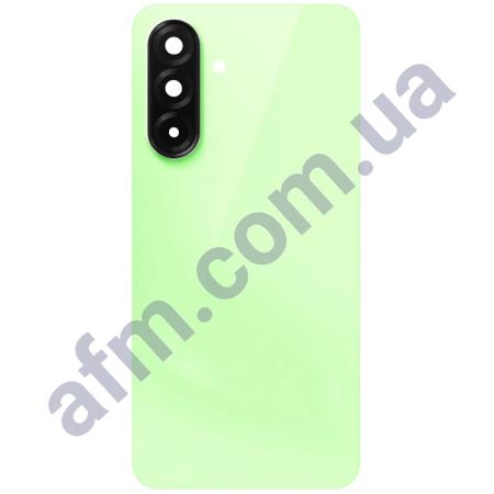 Задня кришка Samsung A366 Galaxy A36 зелена Lime + Скло камери