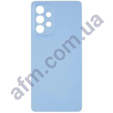 Задня кришка Samsung A536 Galaxy A53 5G блакитна