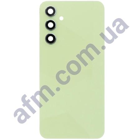 Задня кришка Samsung A546 Galaxy A54 зелена Lime + Скло камери