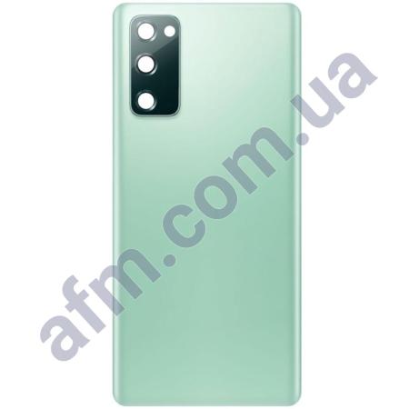 Задня кришка Samsung G780 Galaxy S20 FE зелена Cloud Mint + Скло камери