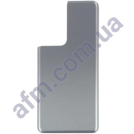 Задня кришка Samsung G998 Galaxy S21 Ultra 5G сіра Phantom Titanium