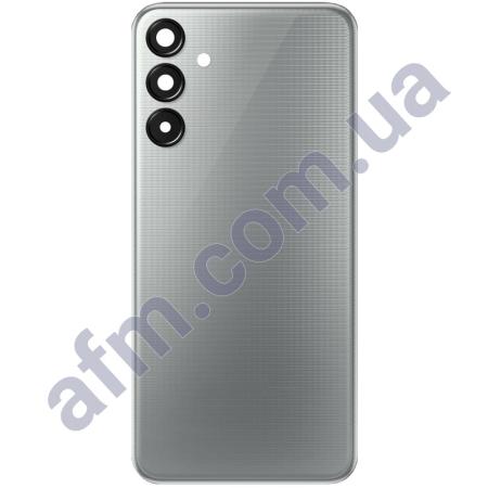 Задня кришка Samsung M156 Galaxy M15 сіра + Скло камери!
