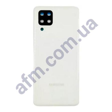 Задня кришка Samsung M325 Galaxy M32 біла White + Скло камери