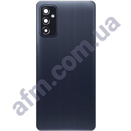 Задня кришка Samsung M526 Galaxy M52 чорна Blazing Black + Скло камери