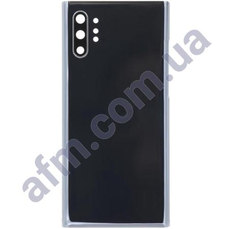 Задня кришка Samsung N970 Galaxy Note 10 чорна Aura Black + Скло камери