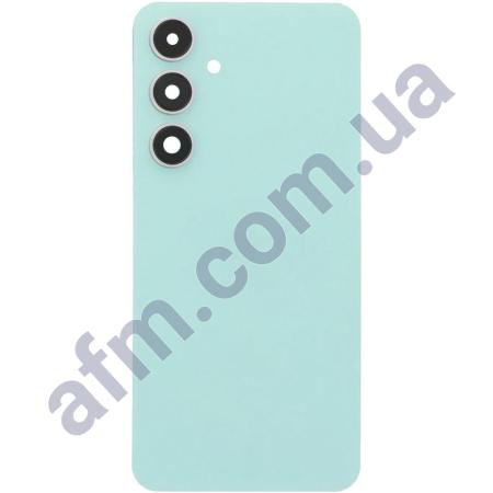 Задня кришка Samsung S721 Galaxy S24 FE зелена Mint + Скло камери