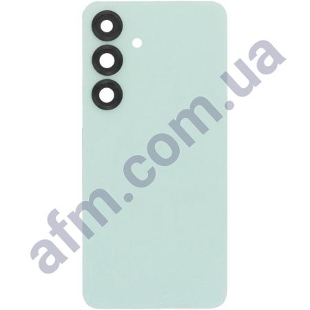 Задня кришка Samsung S931 Galaxy S25 зелена + Скло камери