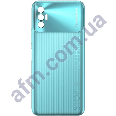 Задня кришка Tecno Spark 8P зелена Turquoise Cyan